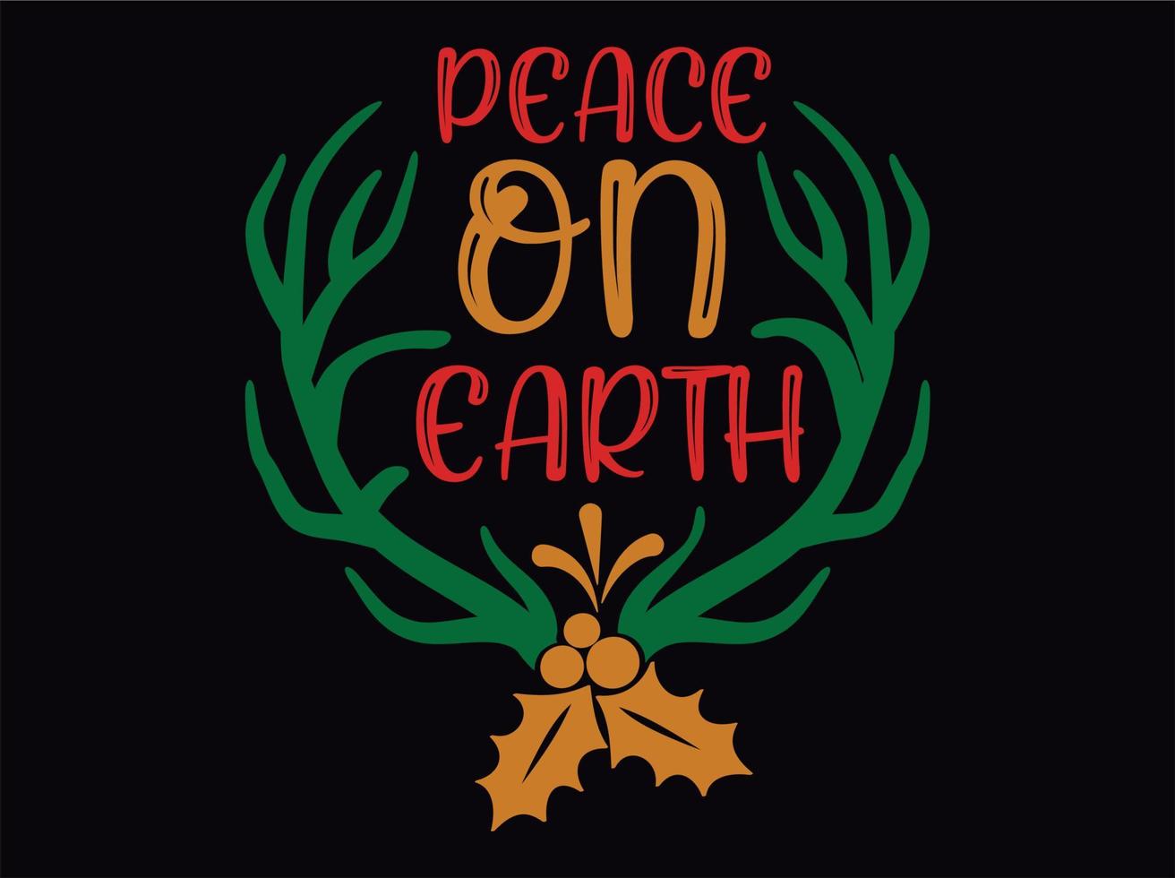 Christmas t-shirt design vector file