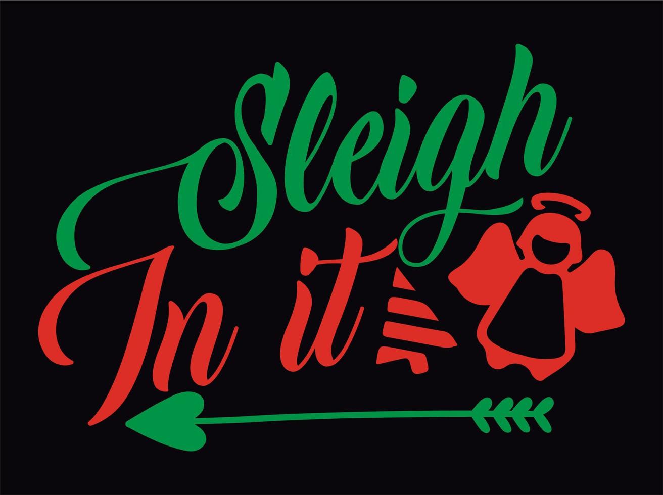 Christmas t-shirt design vector file