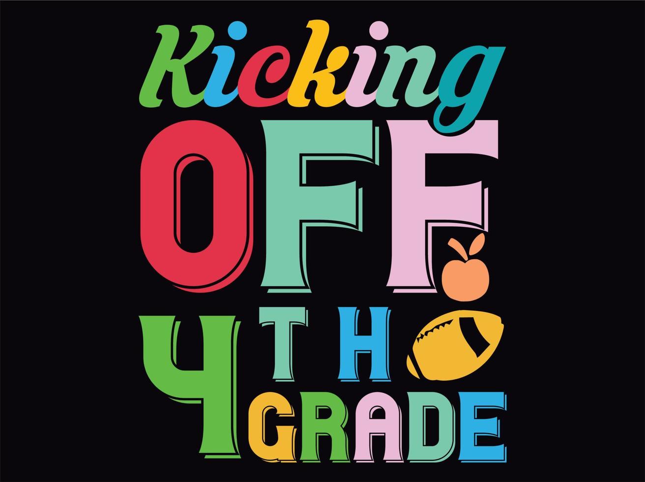 Back to school t-shirt design file vector