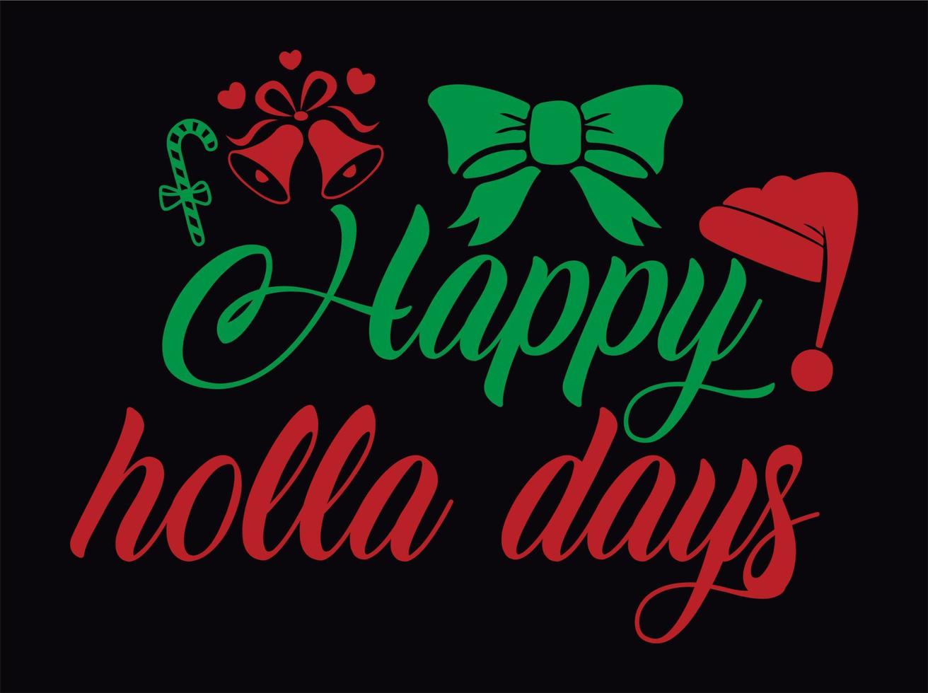 Christmas t-shirt design vector file