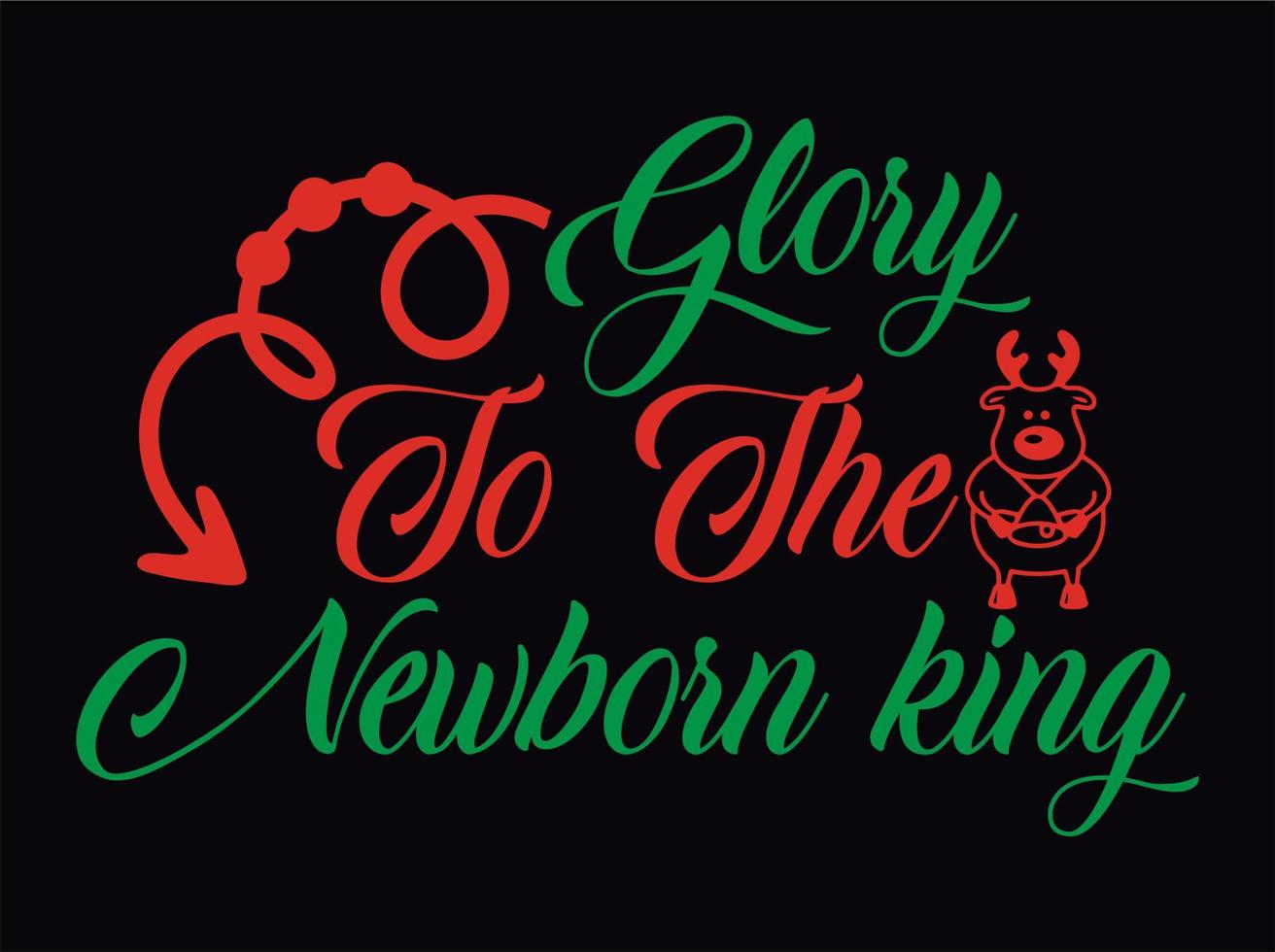 Christmas t-shirt design file vector