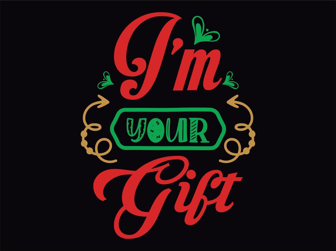 Christmas t-shirt design vector file