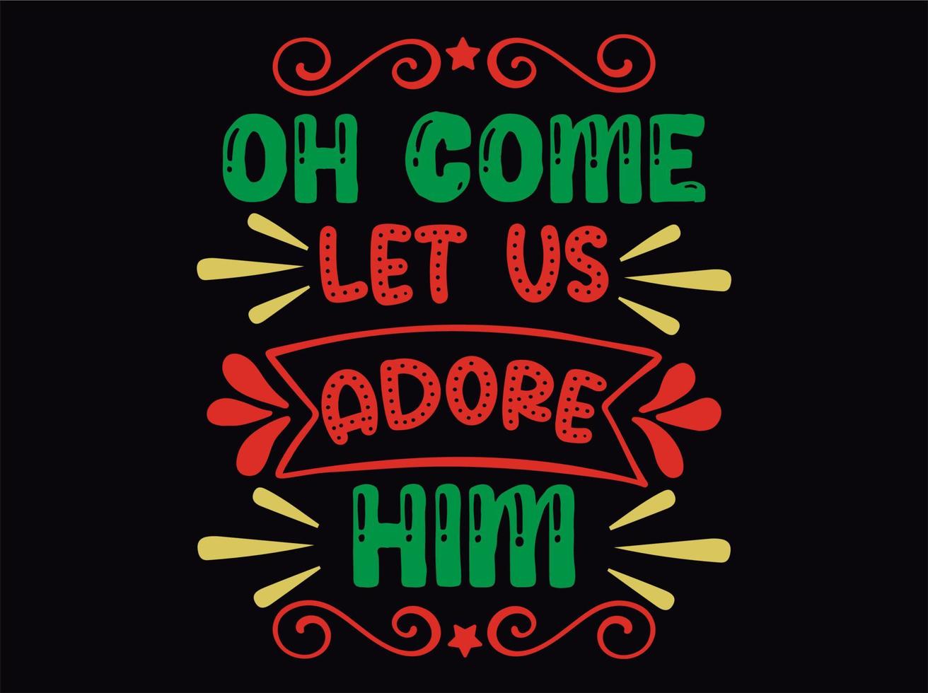 Christmas t-shirt design vector file