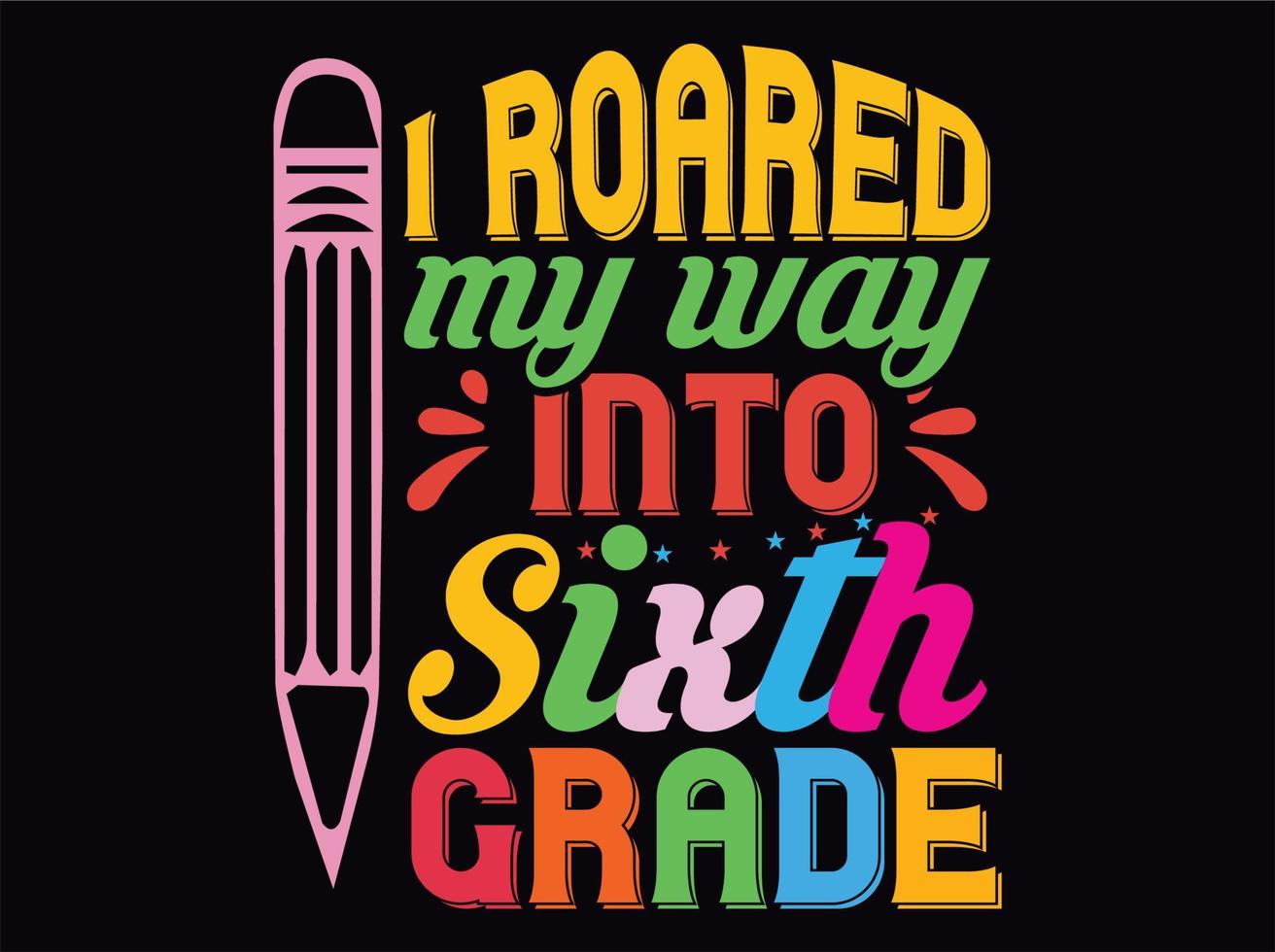 Back to school t-shirt design file vector
