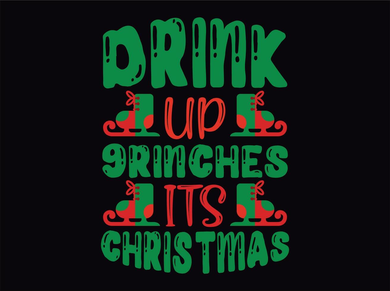 Christmas t-shirt design vector file