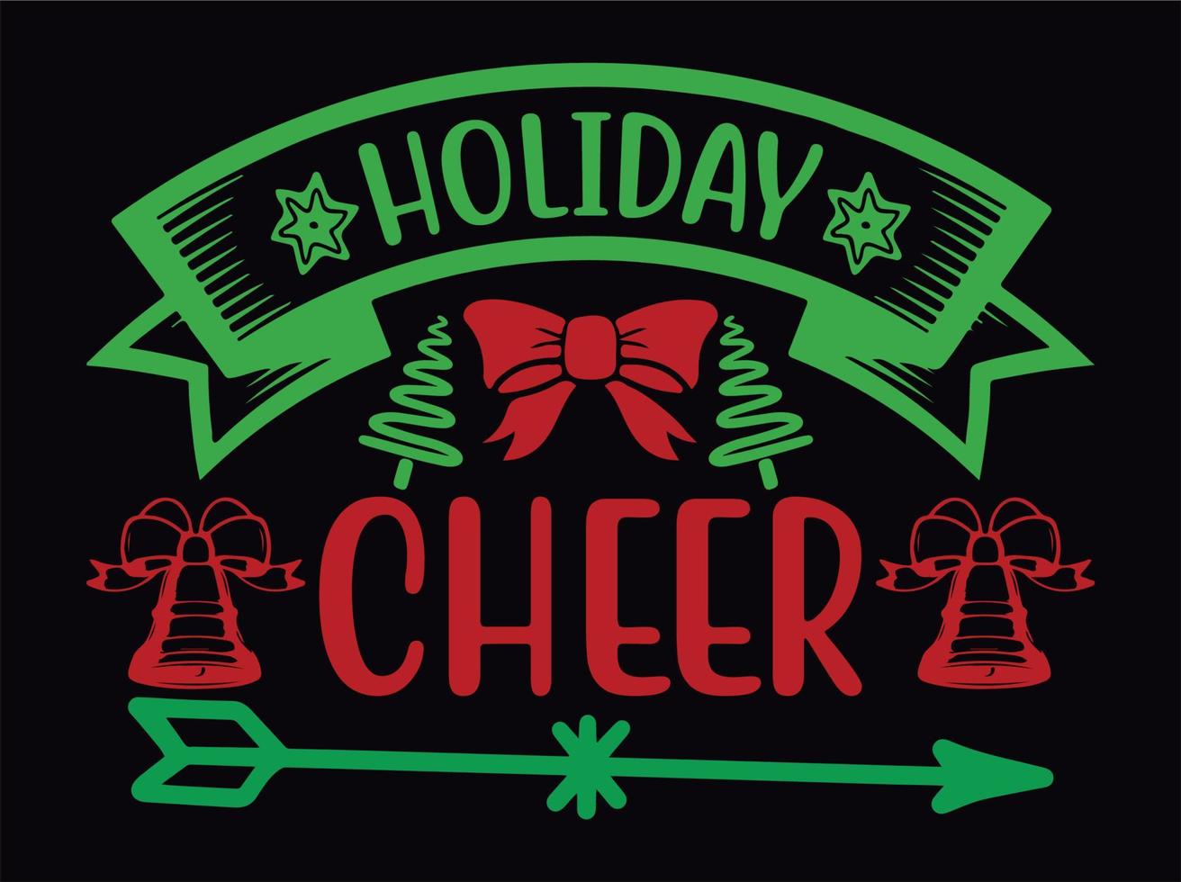 Christmas t-shirt design vector file