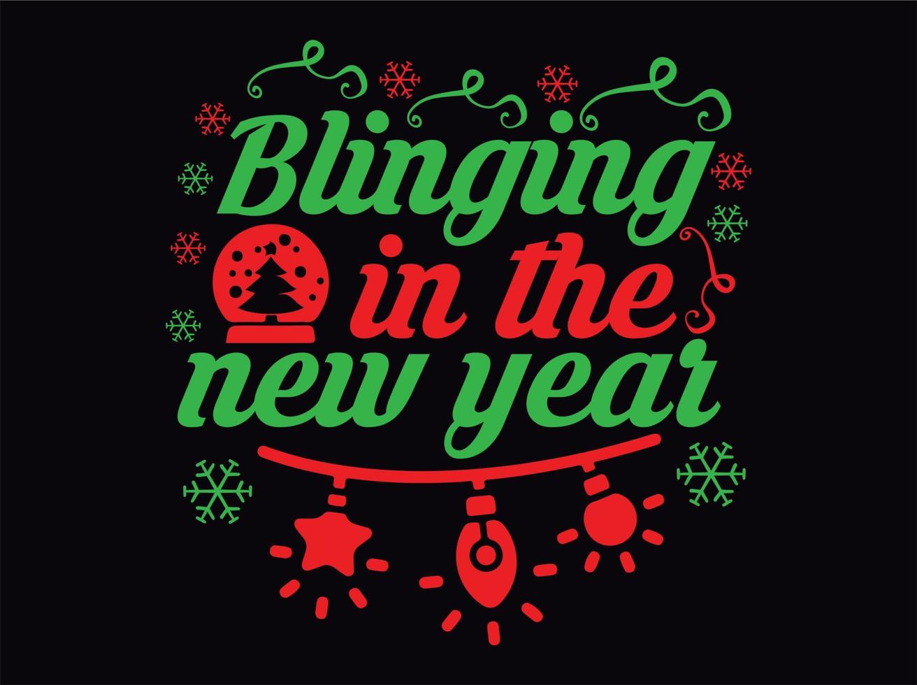 Christmas t-shirt design vector file