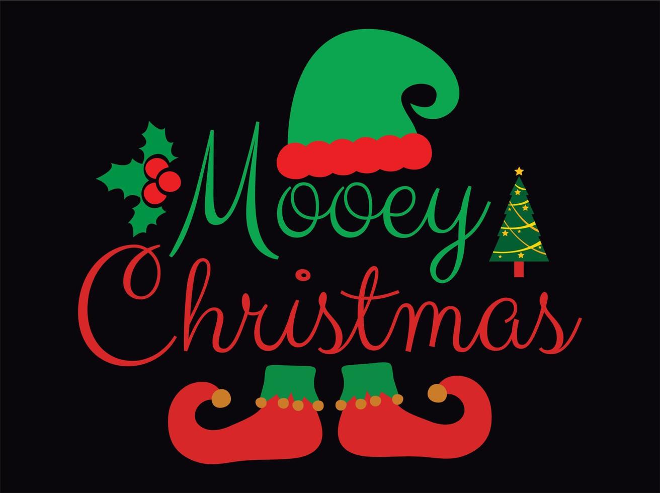 Christmas t-shirt design vector file