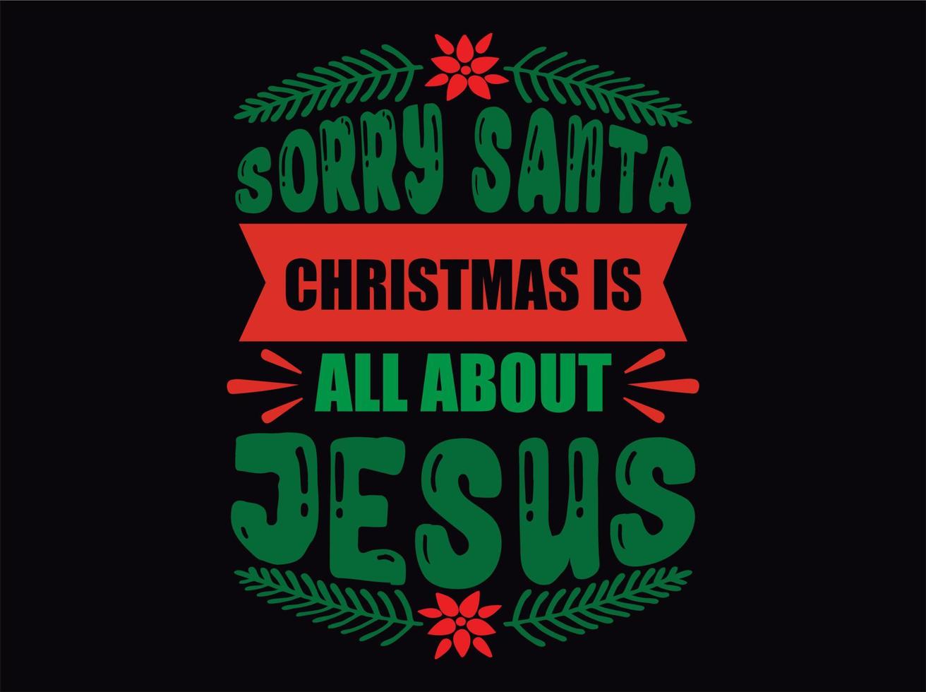 Christmas t-shirt design vector file