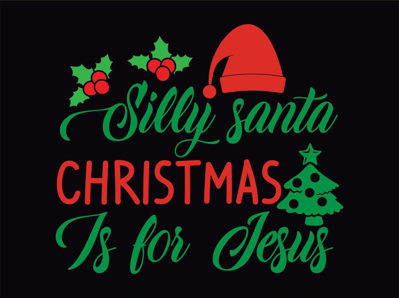 Christmas t-shirt design file vector