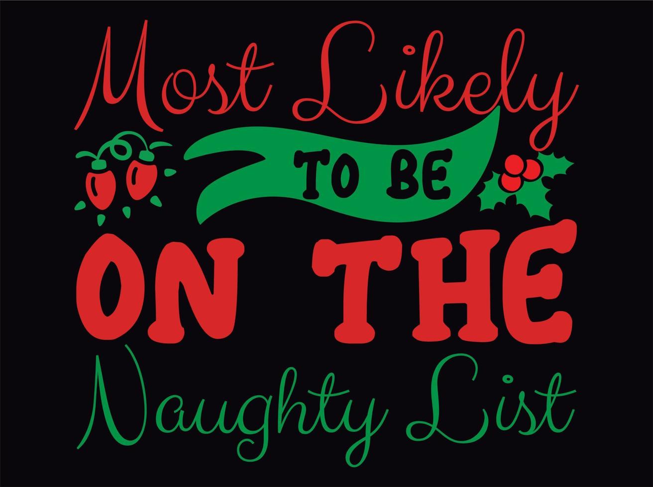 Christmas t-shirt design vector file