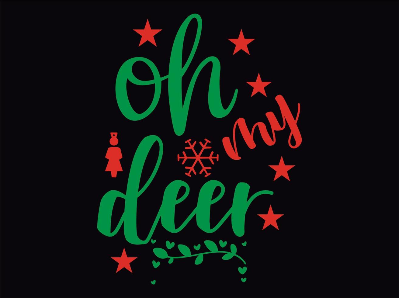 Christmas t-shirt design vector file