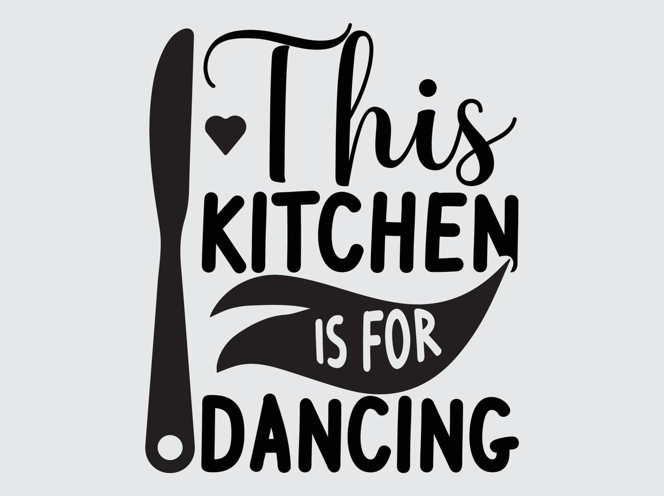 Kitchen t-shirt design vector file