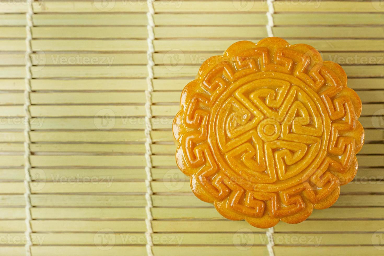 imagen de pastel de luna chino para el festival mooncake. foto