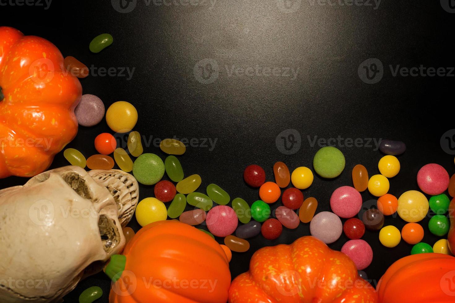 The Halloween background dark tone image background. photo