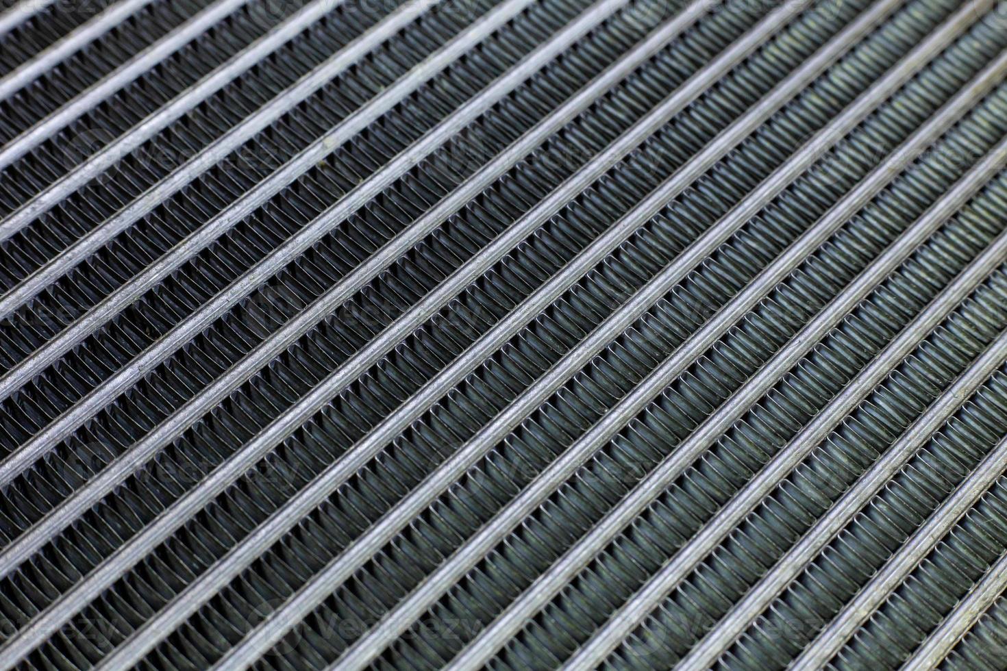 The Air Conditioning Coils car close up texture image. photo