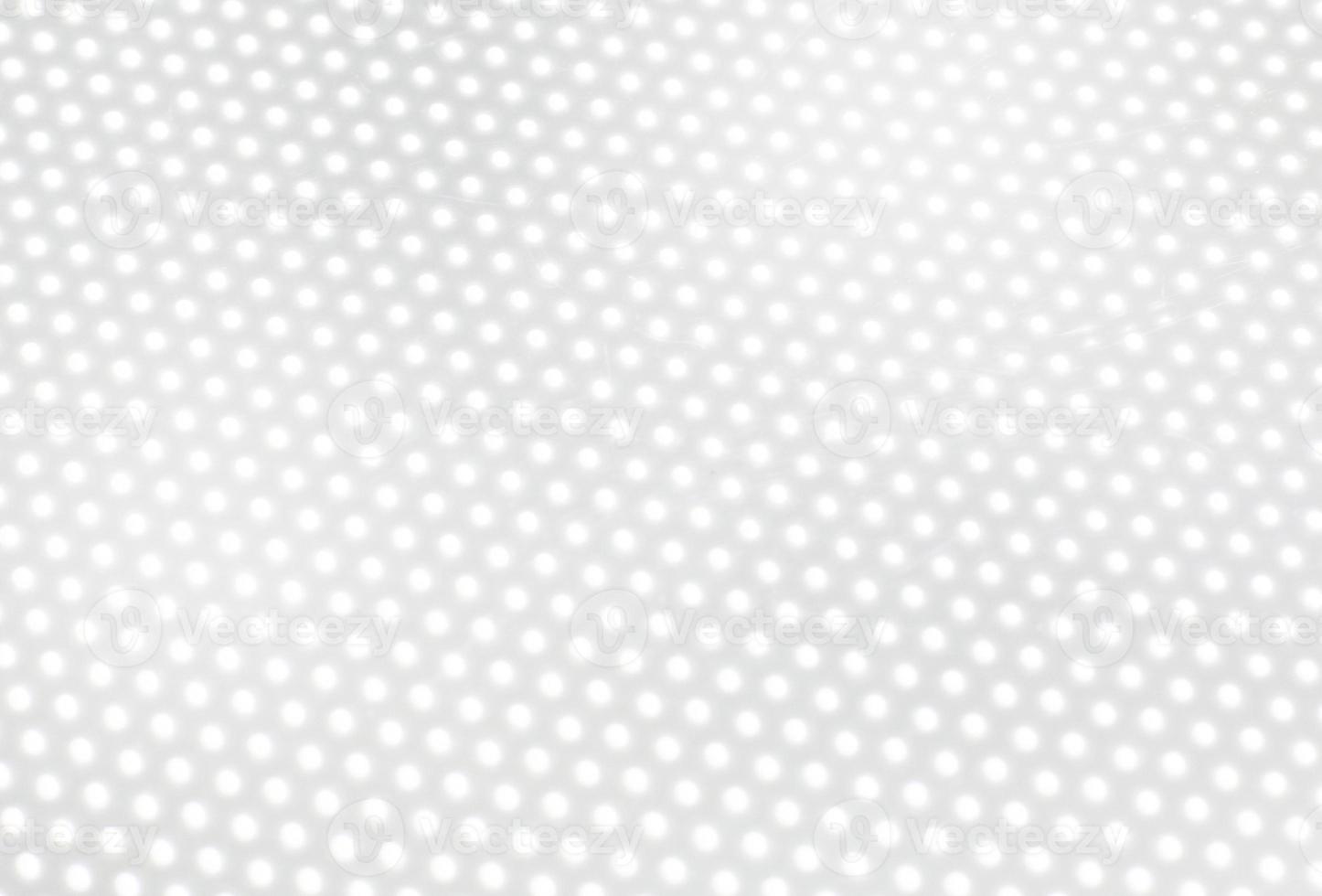 The surface close up led White light texture background. photo
