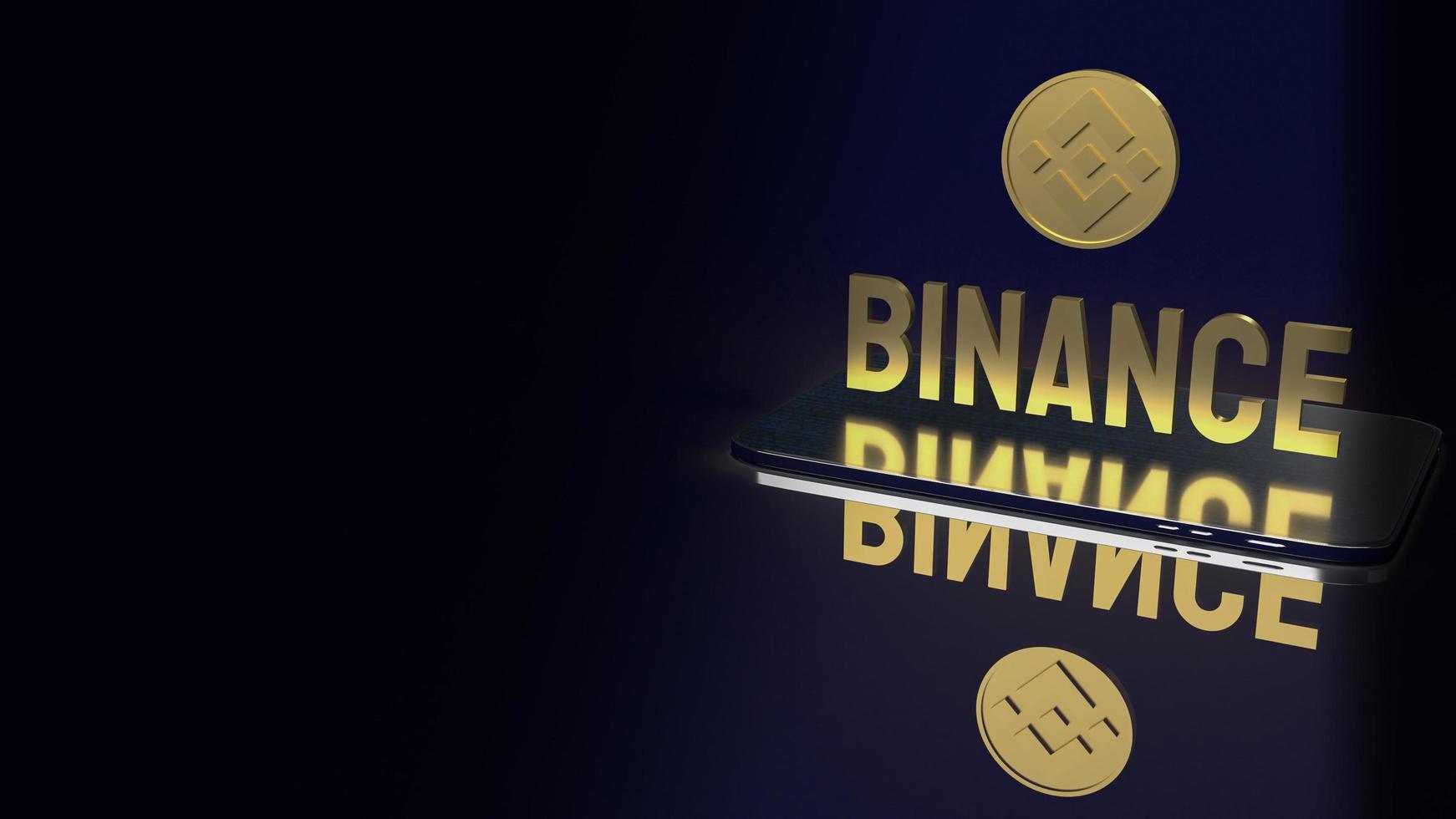 The BNB or Coin crypto currency photo