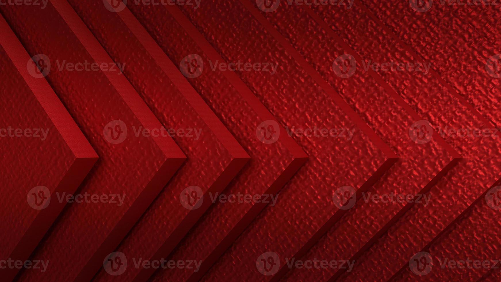 The abstract red for  background 3d rendering. photo