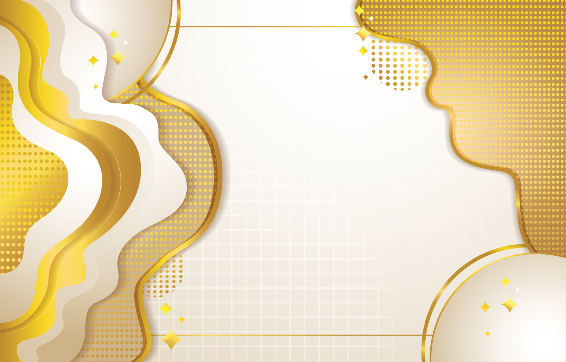 White and Gold Background Template 10346256 Vector Art at Vecteezy