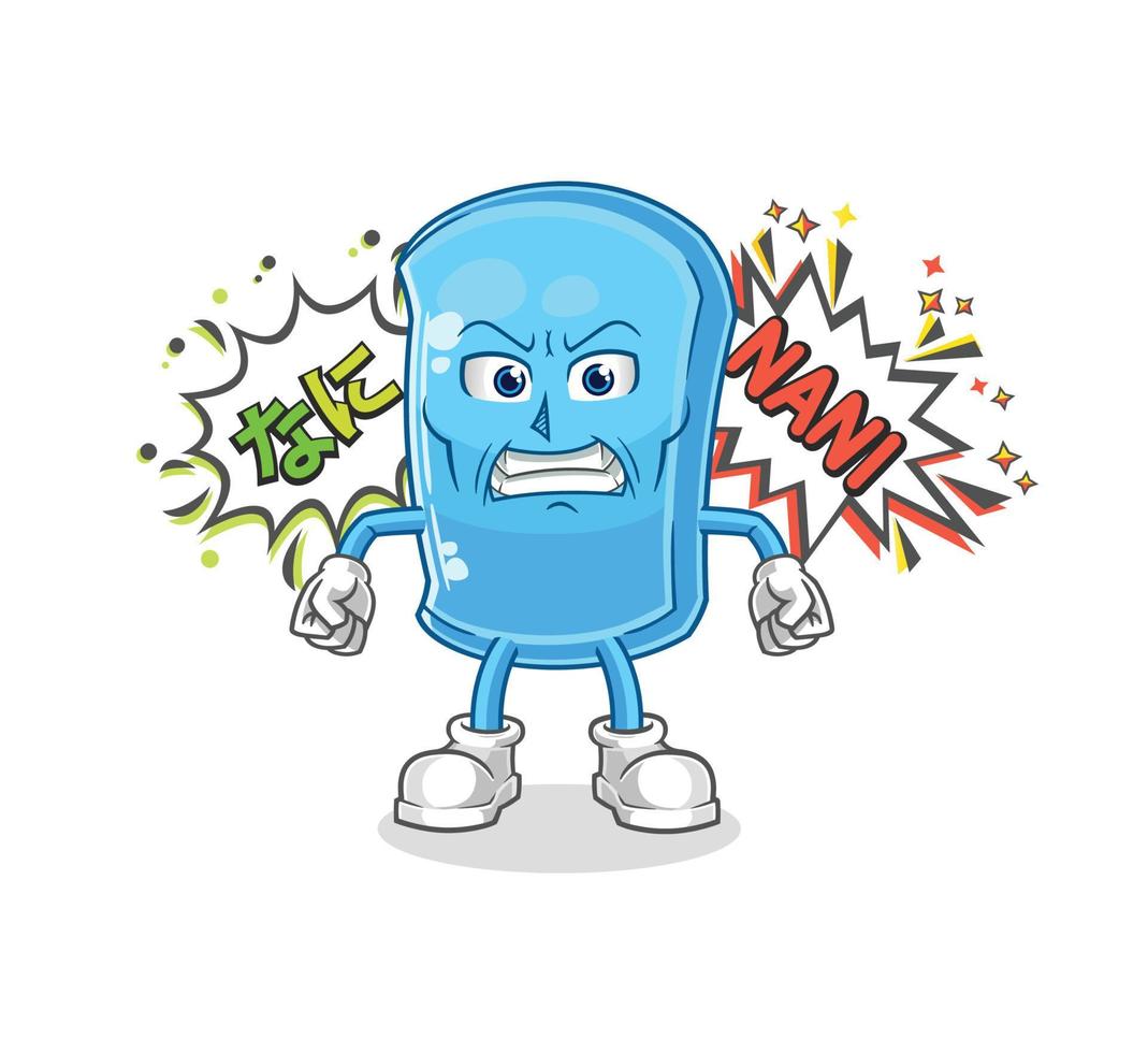 ski board character mascot vector
