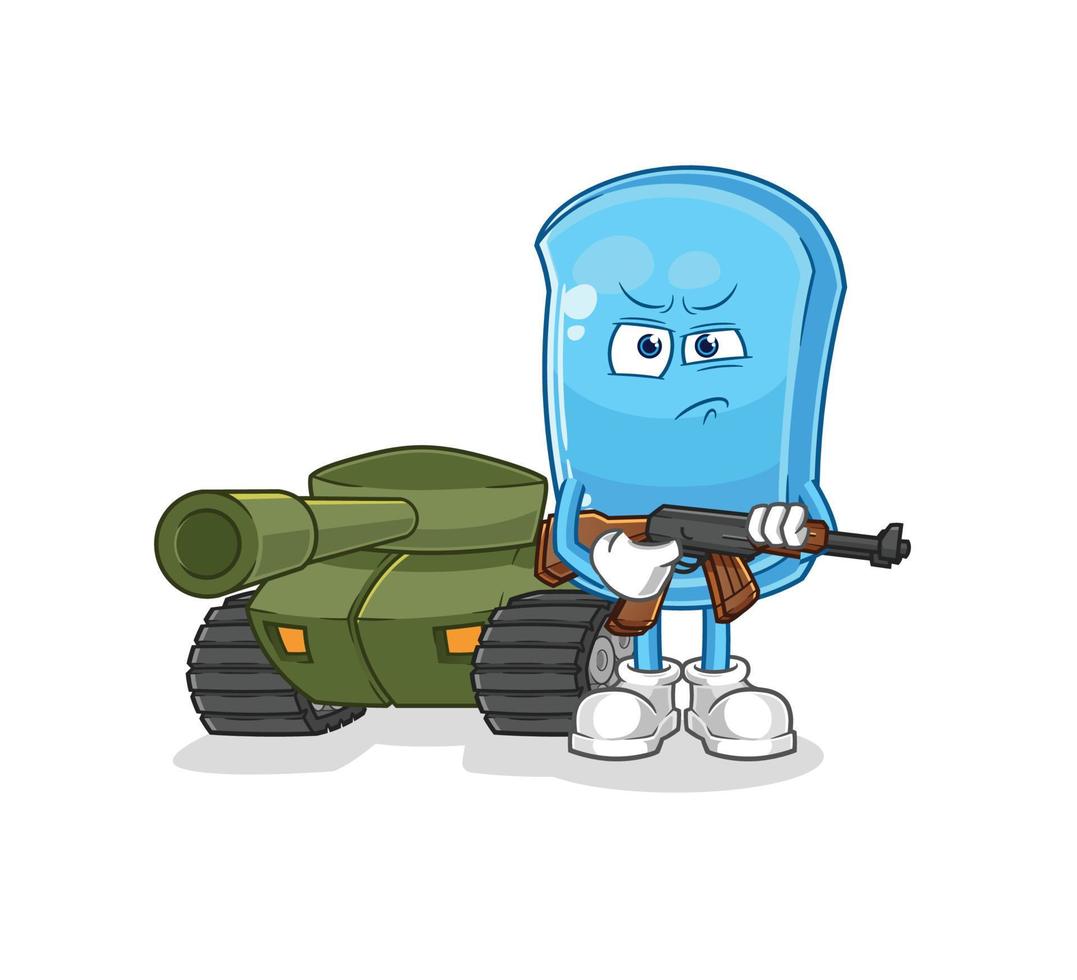 ski board character vector