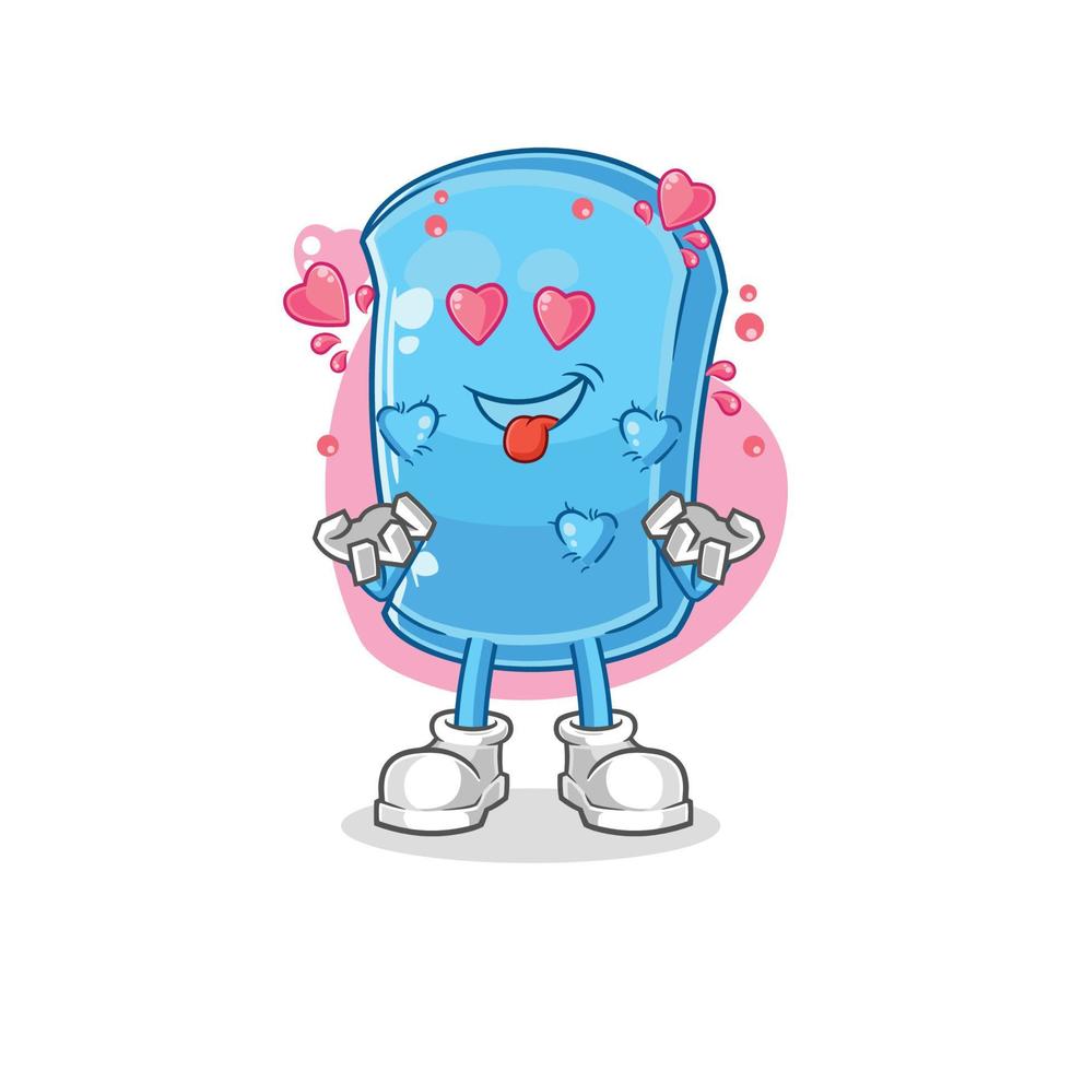 ski board character mascot vector