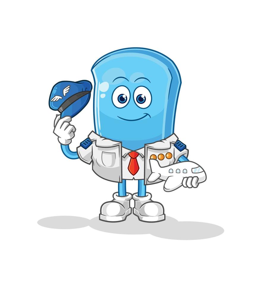 ski board character vector