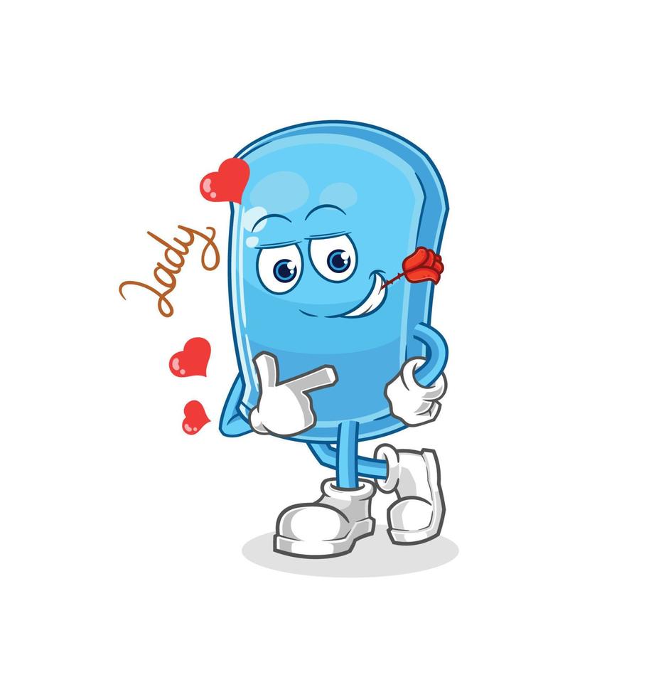 ski board character mascot vector