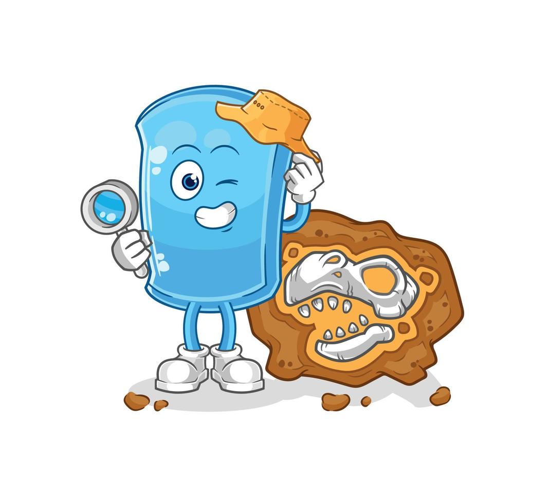 ski board character vector