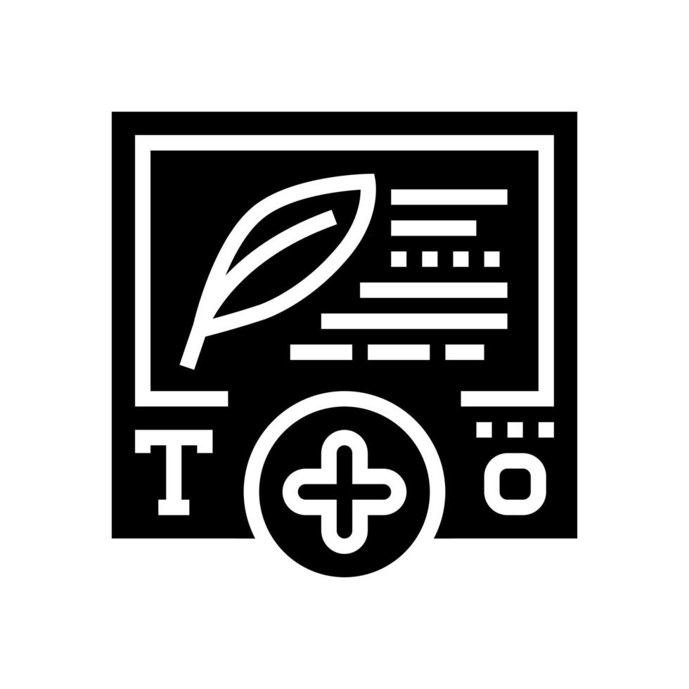 text content ugc glyph icon vector illustration