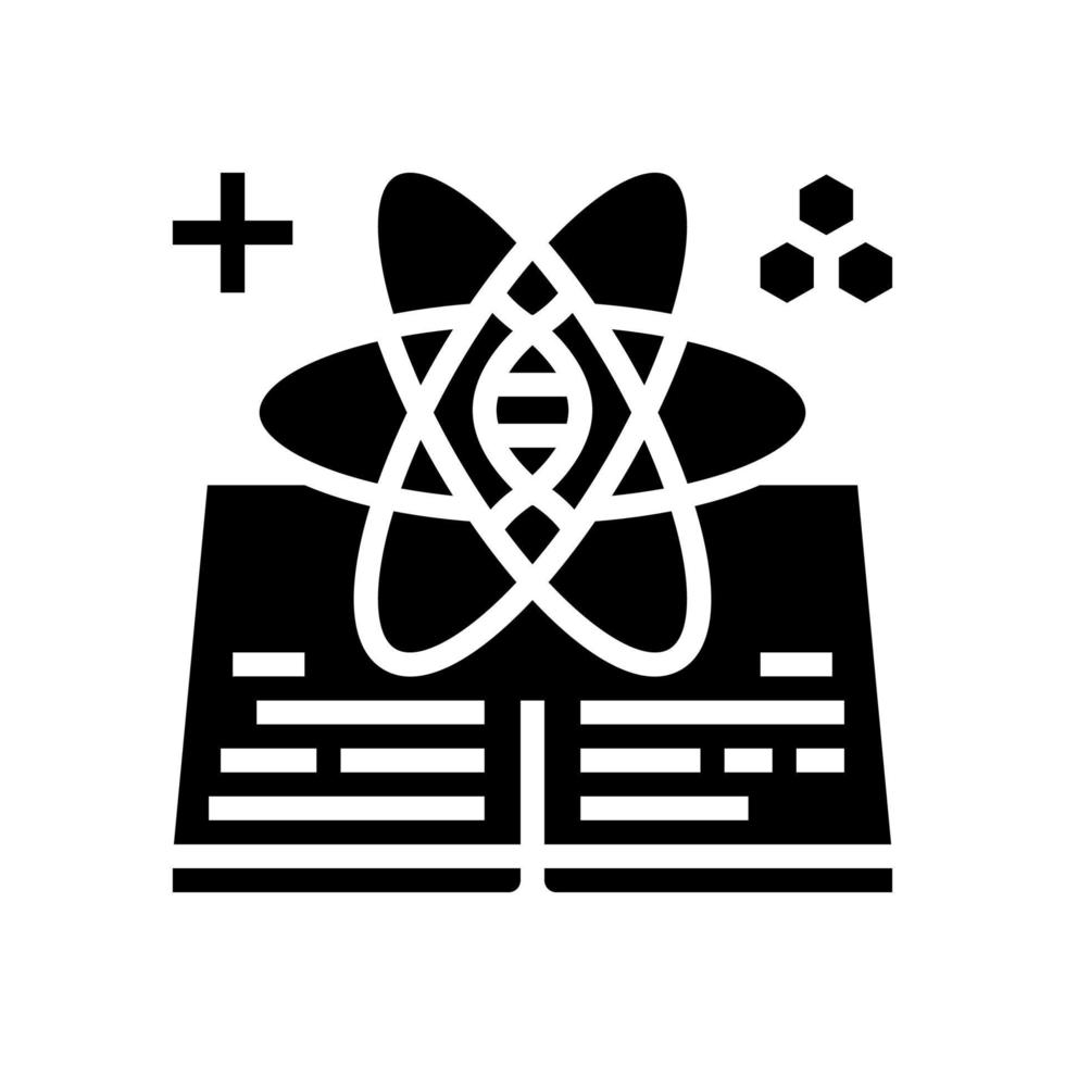 science and medicine history glyph icon vector illustration