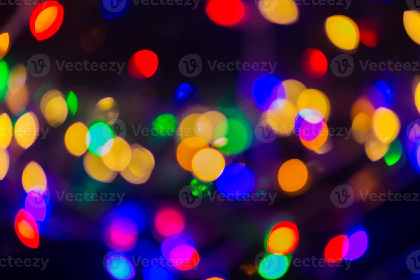 The Abstract background with shining bokeh multi colour image. photo