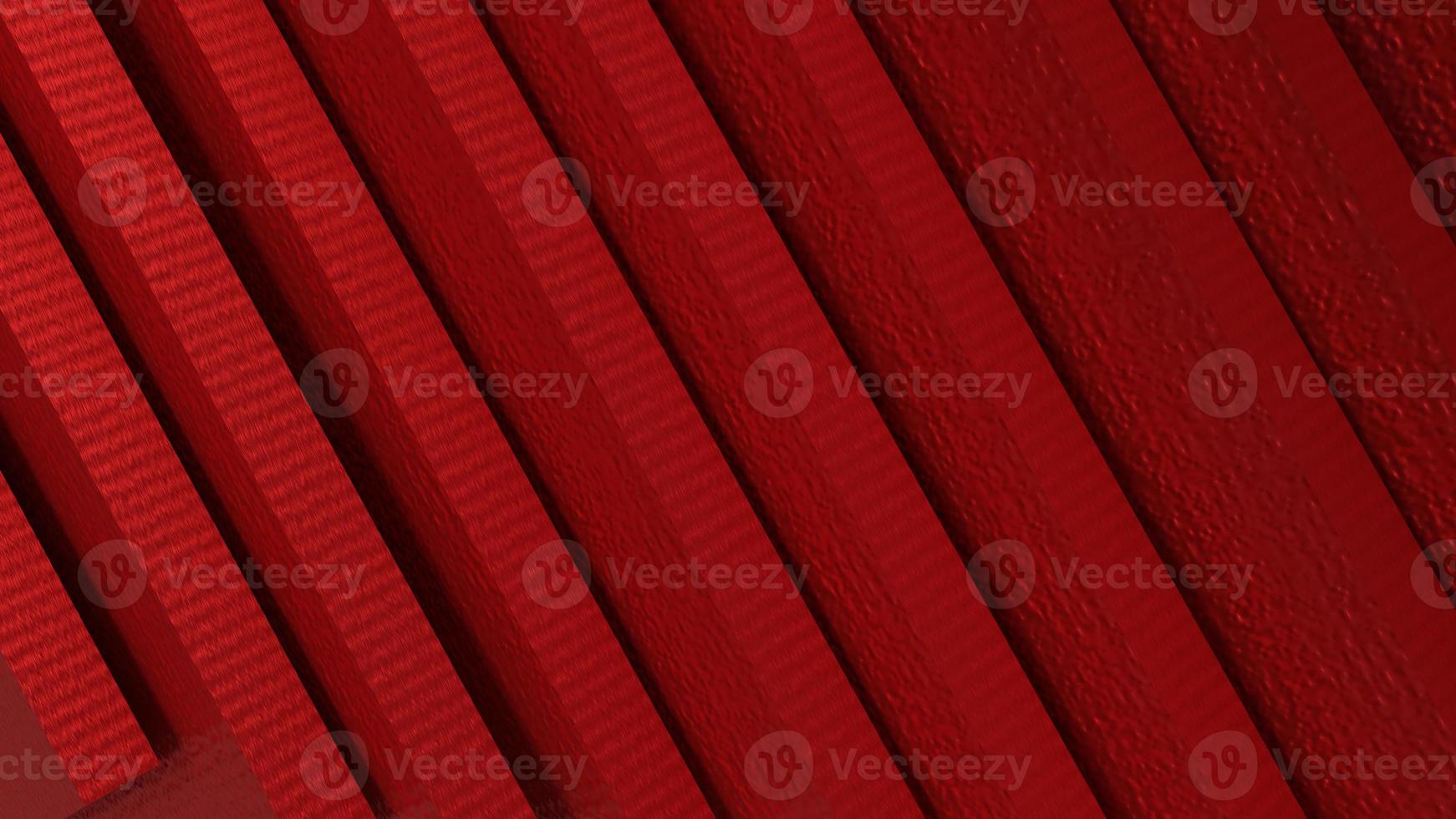The abstract red for  background 3d rendering. photo