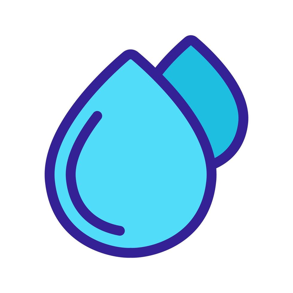 Water extraction icon vector. Isolated contour symbol illustration vector