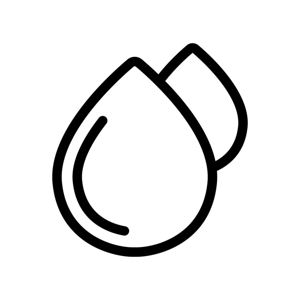 Water extraction icon vector. Isolated contour symbol illustration vector