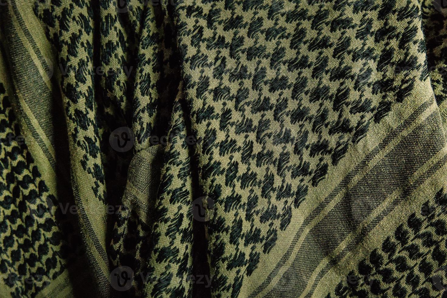 Shemagh  cloth image for abstract background. photo