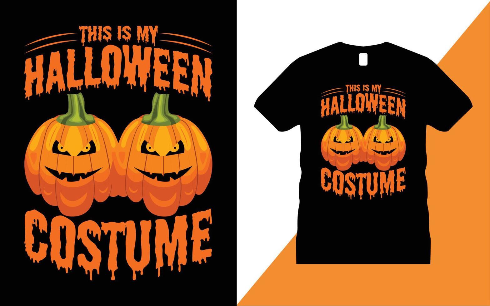 Halloween tshirt design Vector. T shirt, Pumpkin, Spider, Halloween T