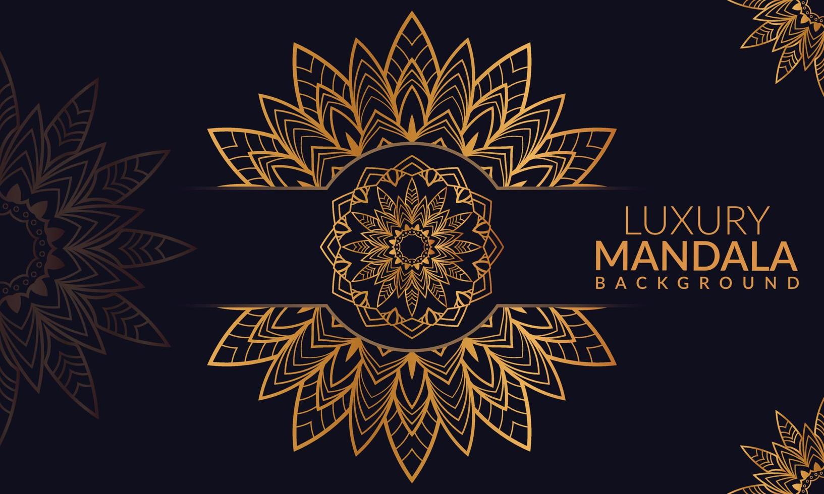 Luxury Mandala background vector