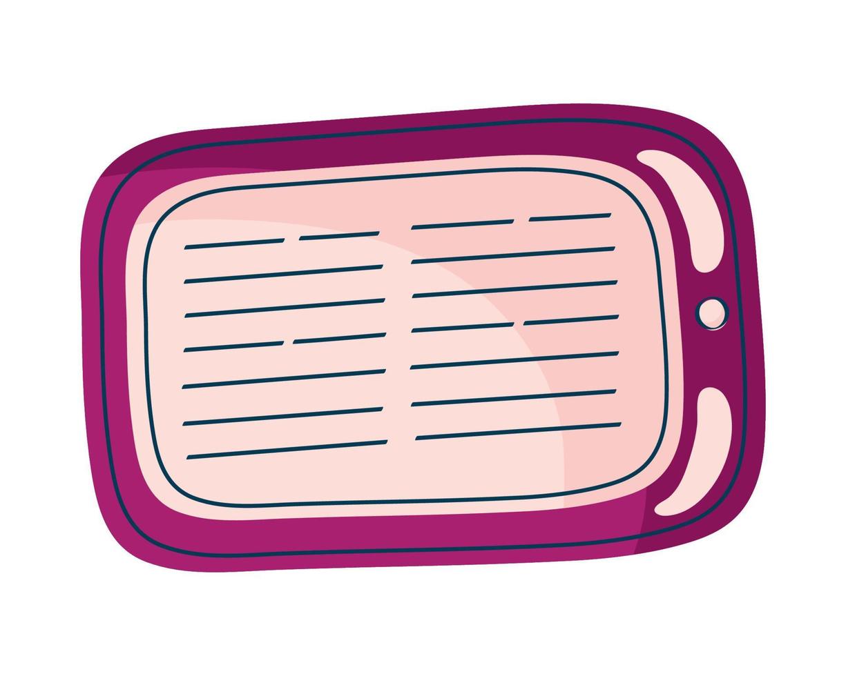 tablet technology device vector