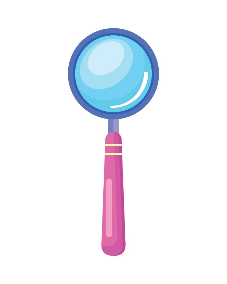 search magnifying glass vector