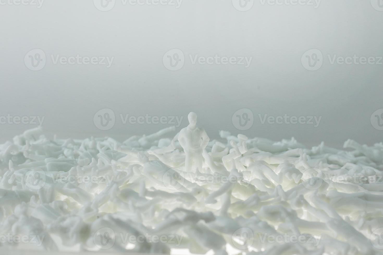 Abstract background with shining bokeh multi colour image. photo