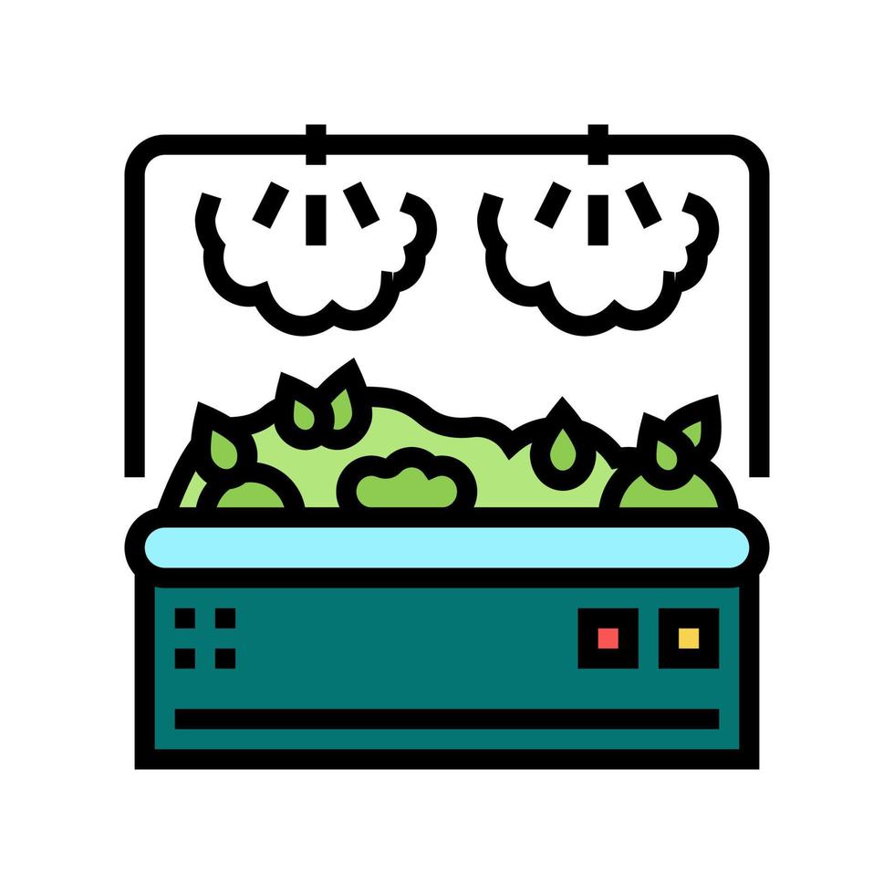withering tea leaves color icon vector illustration