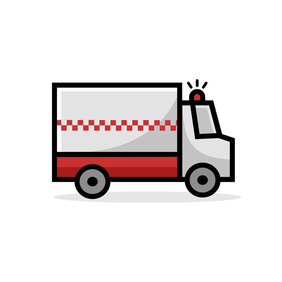 Ambulance Icon Vector Art Design