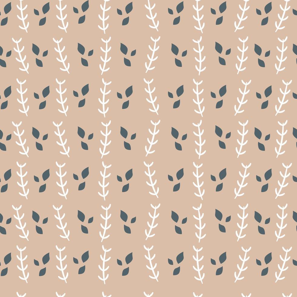 boho seamless pattern with floral shapes element . Boho style background vector illustration