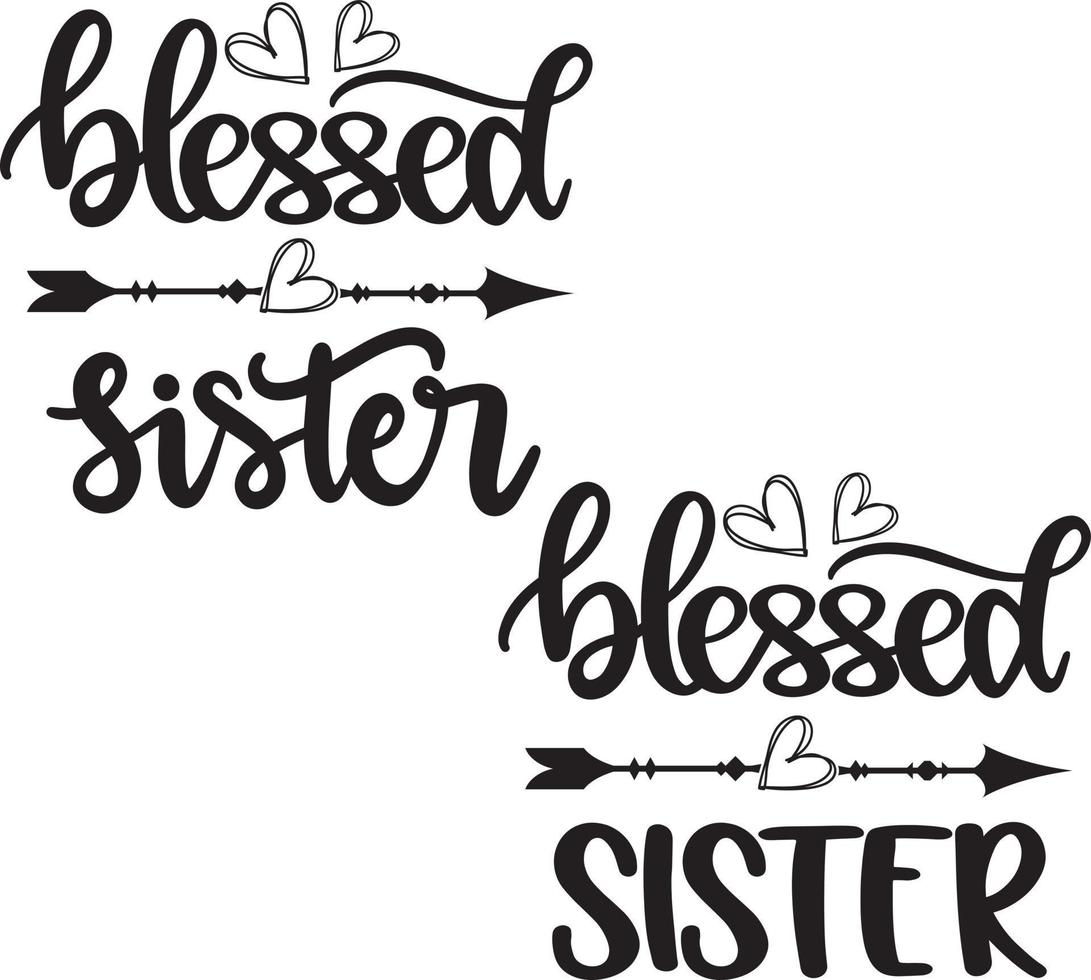 Blessed Sister 2 Vector, Family Vector File