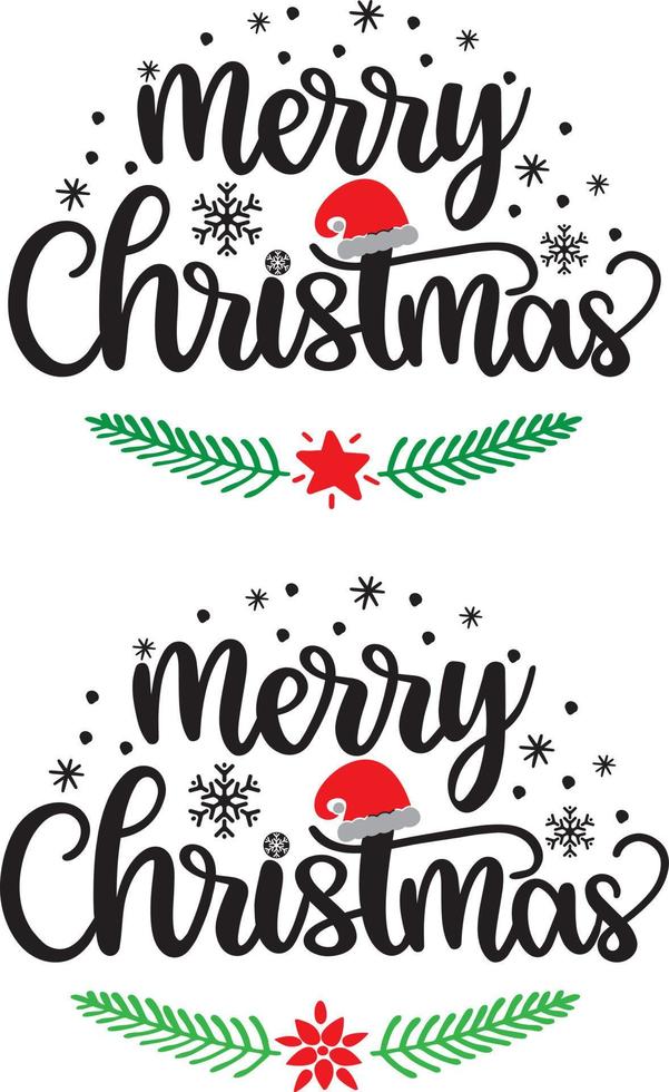 Merry Christmas 3 Christmas Vector file