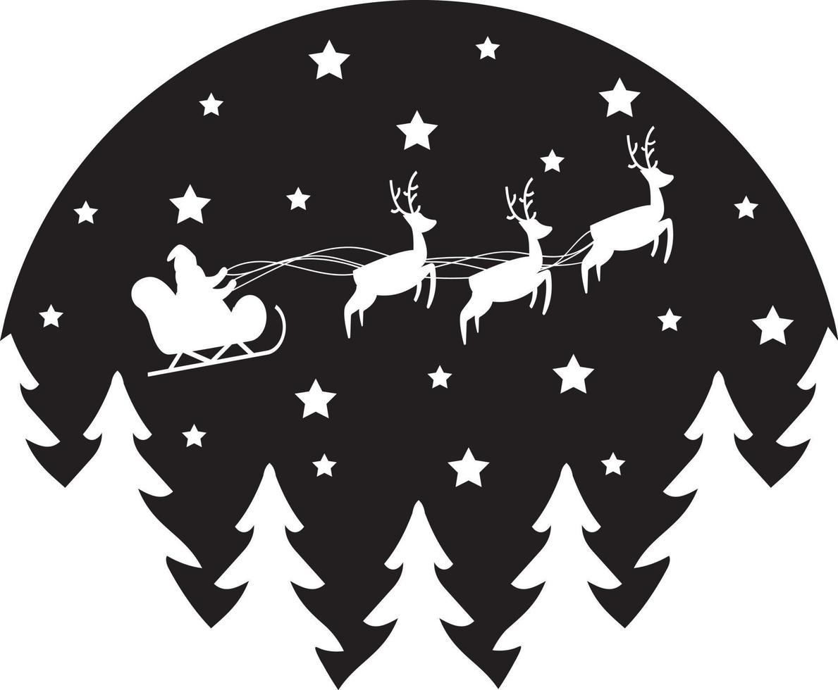 Christmas scene 1 Christmas Vector file