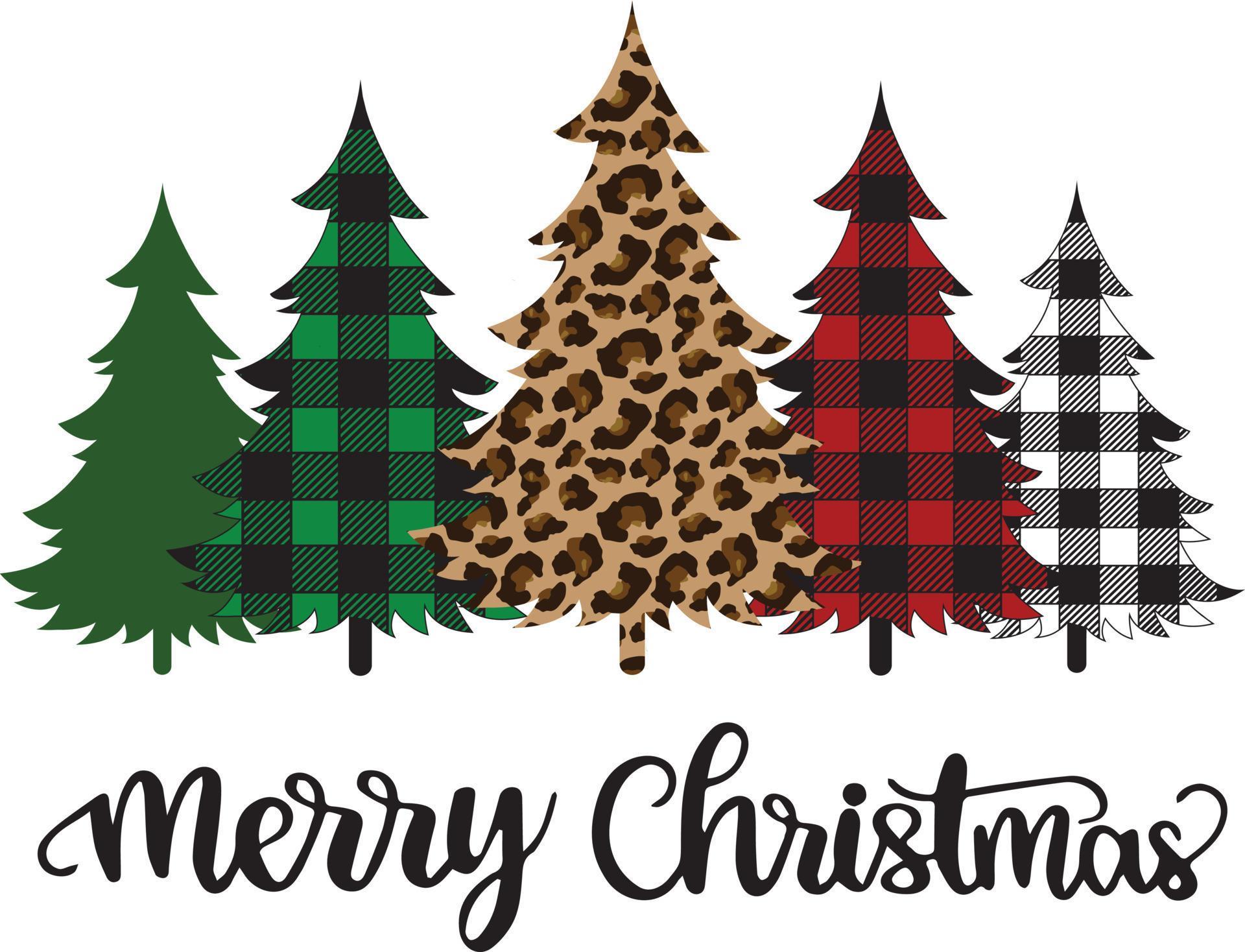 trees christmas 3 Vector File, Snow Vector, Christmas Vector 10353026 ...