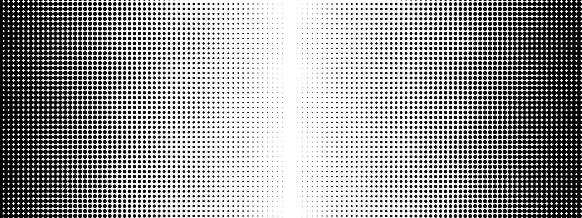 half tone background black dots texture pattern vector